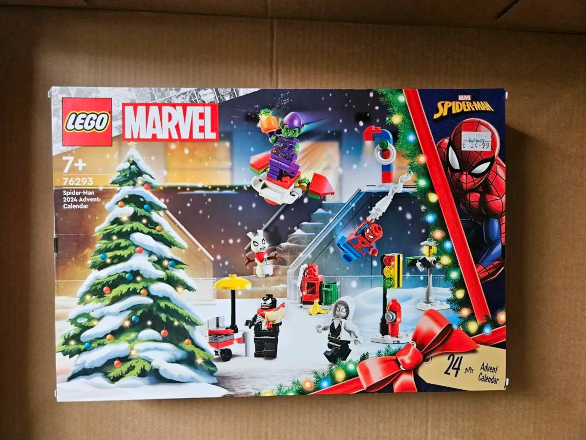 Lego spider man advent calendar 76293