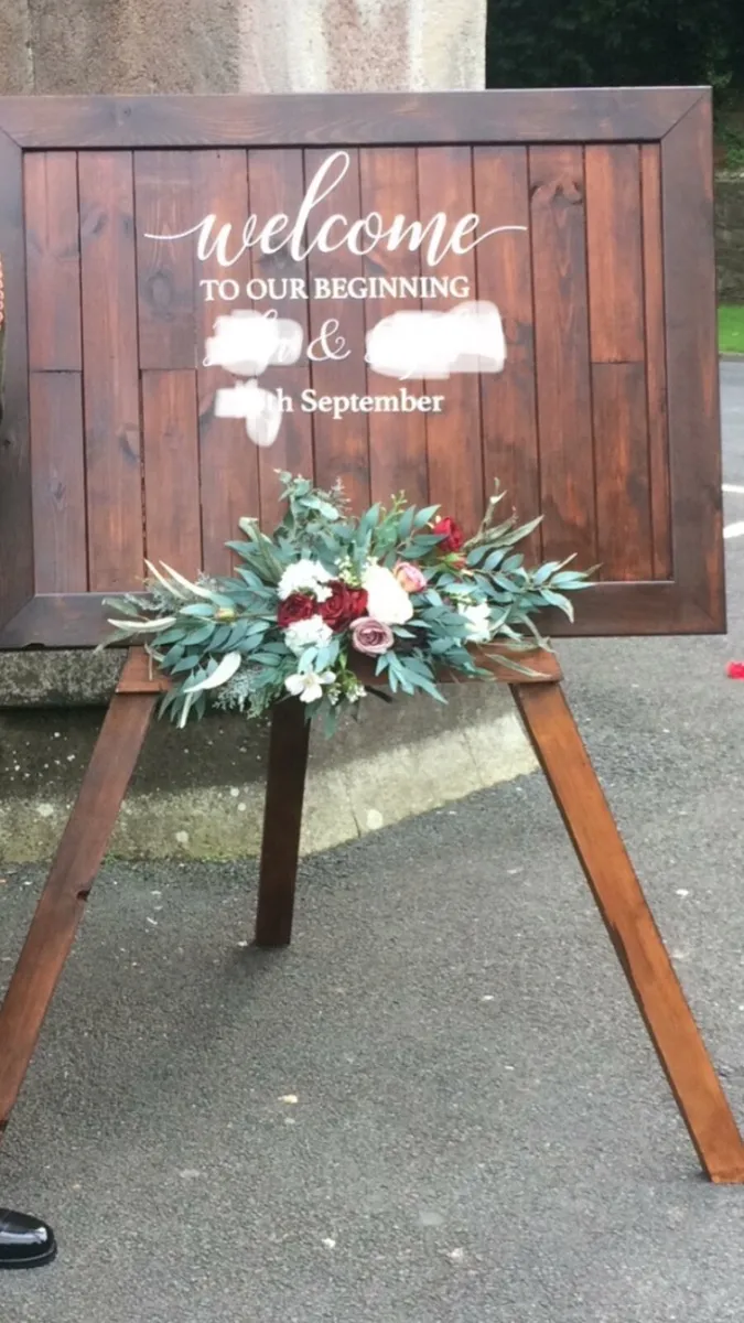 Wedding Arch , Easel stand , wedding stands - Image 3