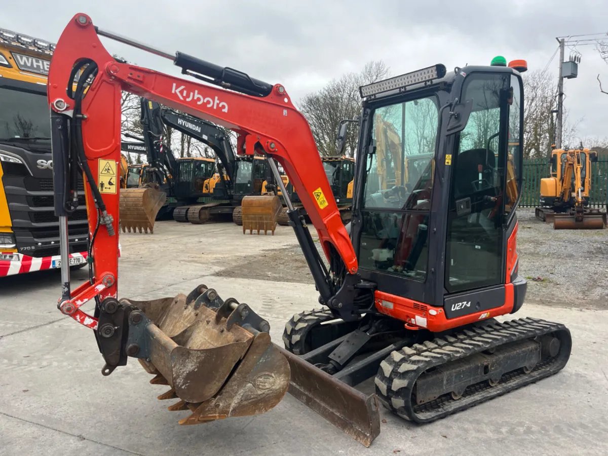 2019 Kubota U27-4 - Image 2