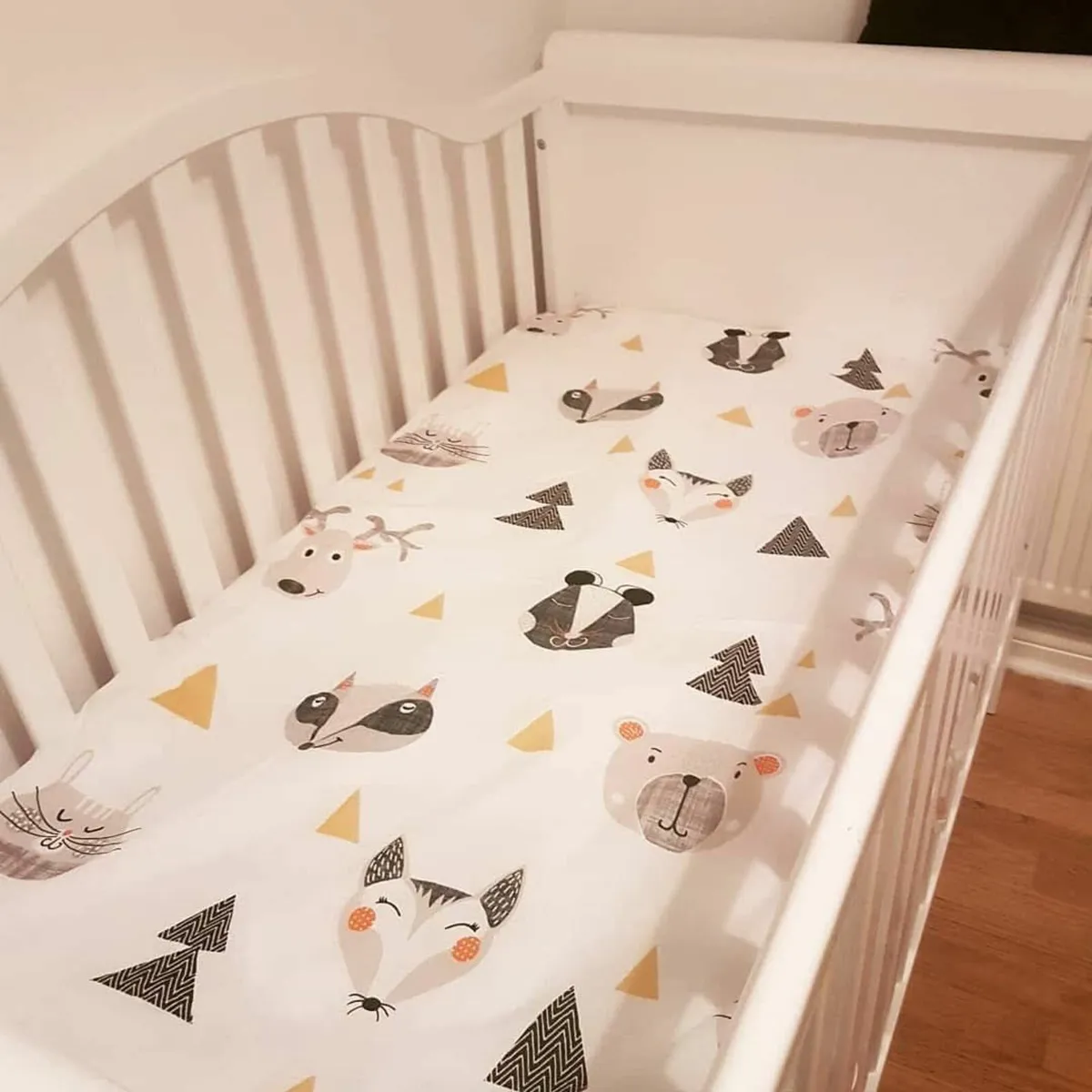 Sleigh style cot/  toddler bed - Image 2