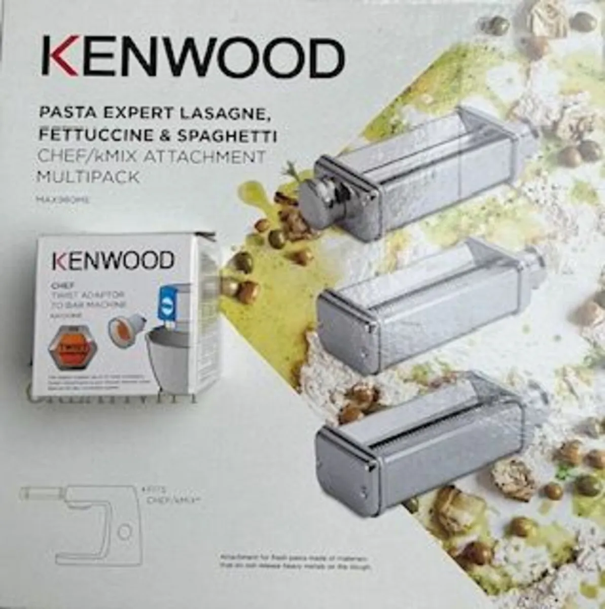 Kenwood Pasta (Lasagne/Fettuccine/Spaghetti) pack - Image 1