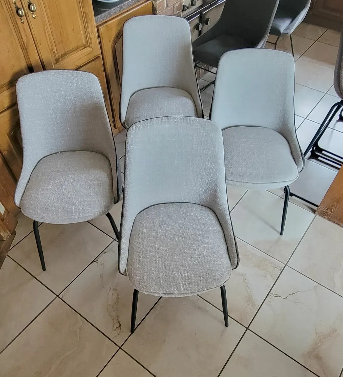 Sadia Dining Chairs (x4) - Image 1