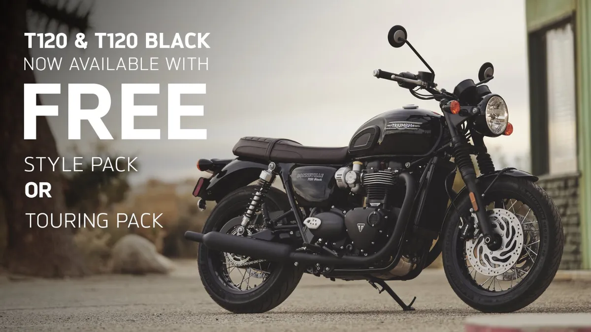 NEW OFFER FOR 2025 TRIUMPH BONNEVILLE T120 - Image 1