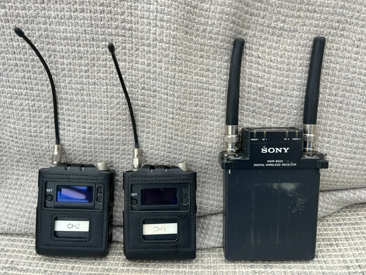 SONY - DWR-S02D DUAL CHANNEL TX AND RX KIT - Image 2
