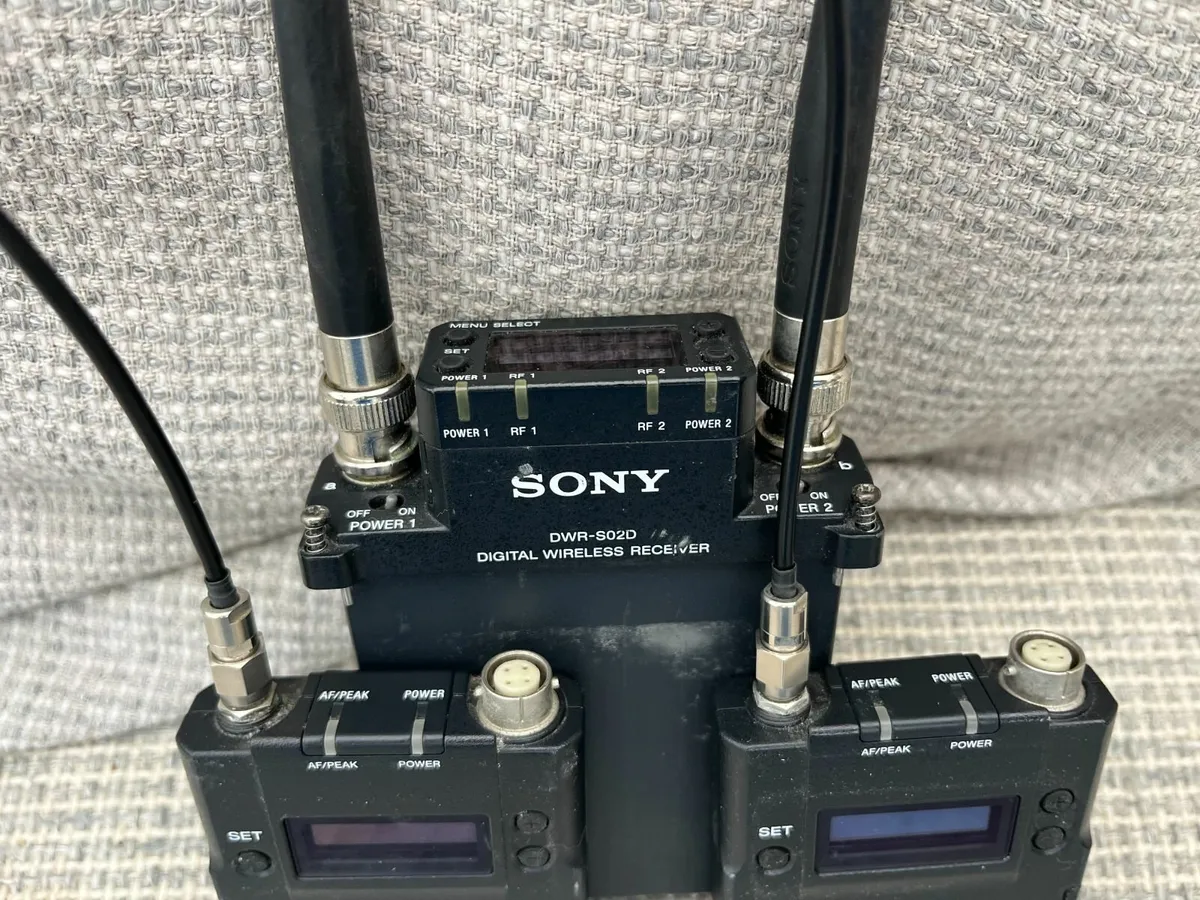 SONY - DWR-S02D DUAL CHANNEL TX AND RX KIT - Image 1