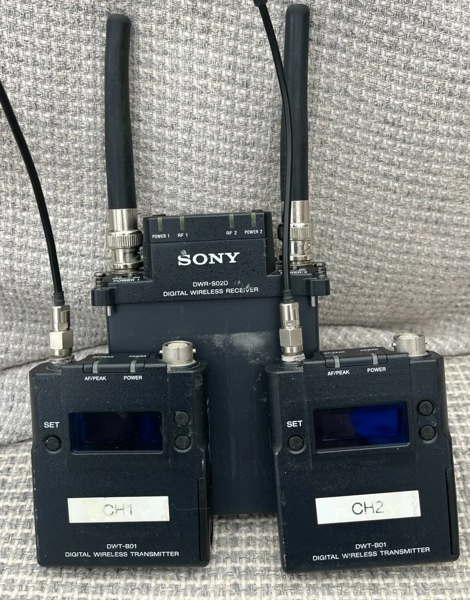 SONY - DWR-S02D DUAL CHANNEL TX AND RX KIT - Image 4