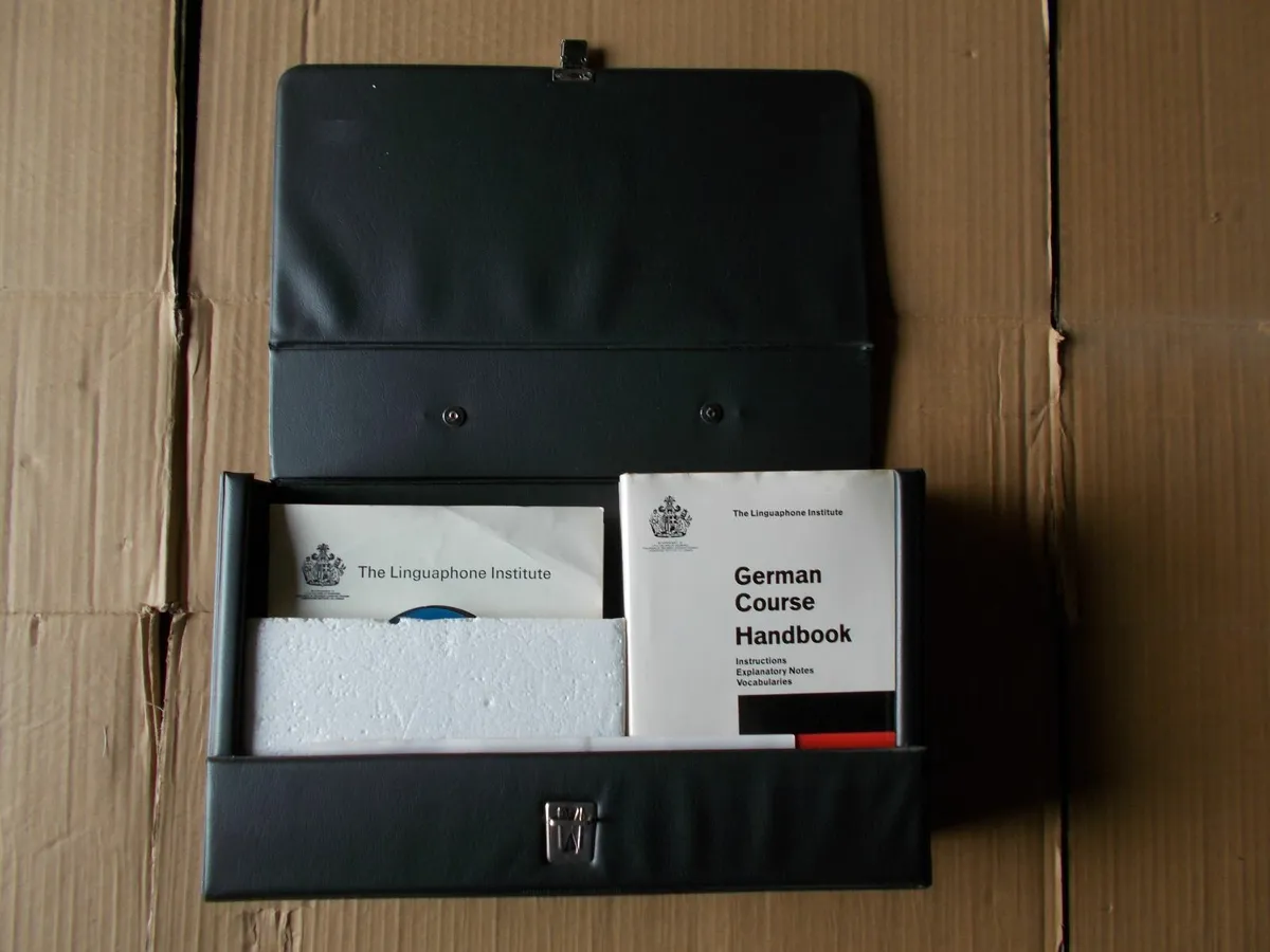 7 Inch Vinyl German Linguaphone - Image 1