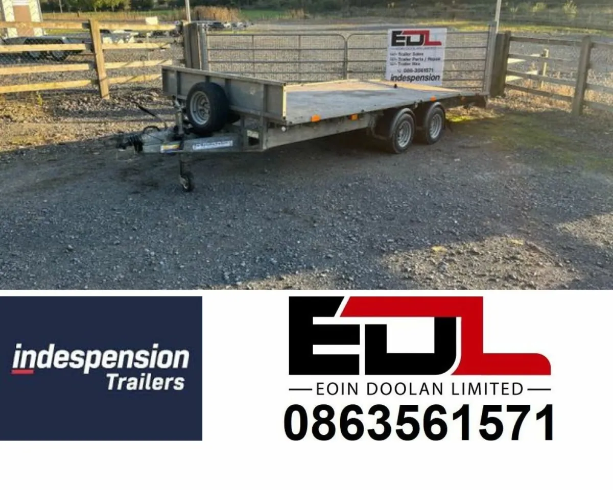 Ifor Williams 16 Ft Beavertail Trailer - Image 1