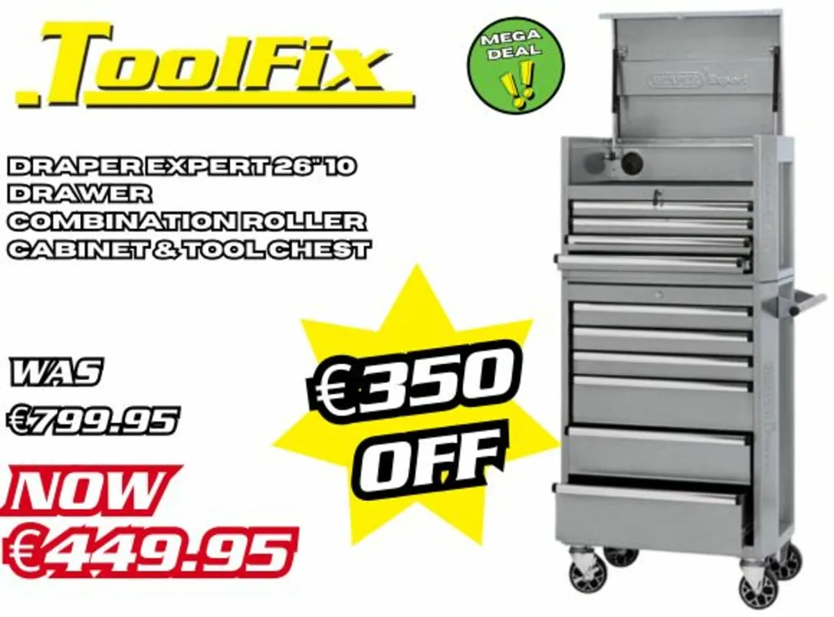 Draper Expert 26'' ToolChest DEAL