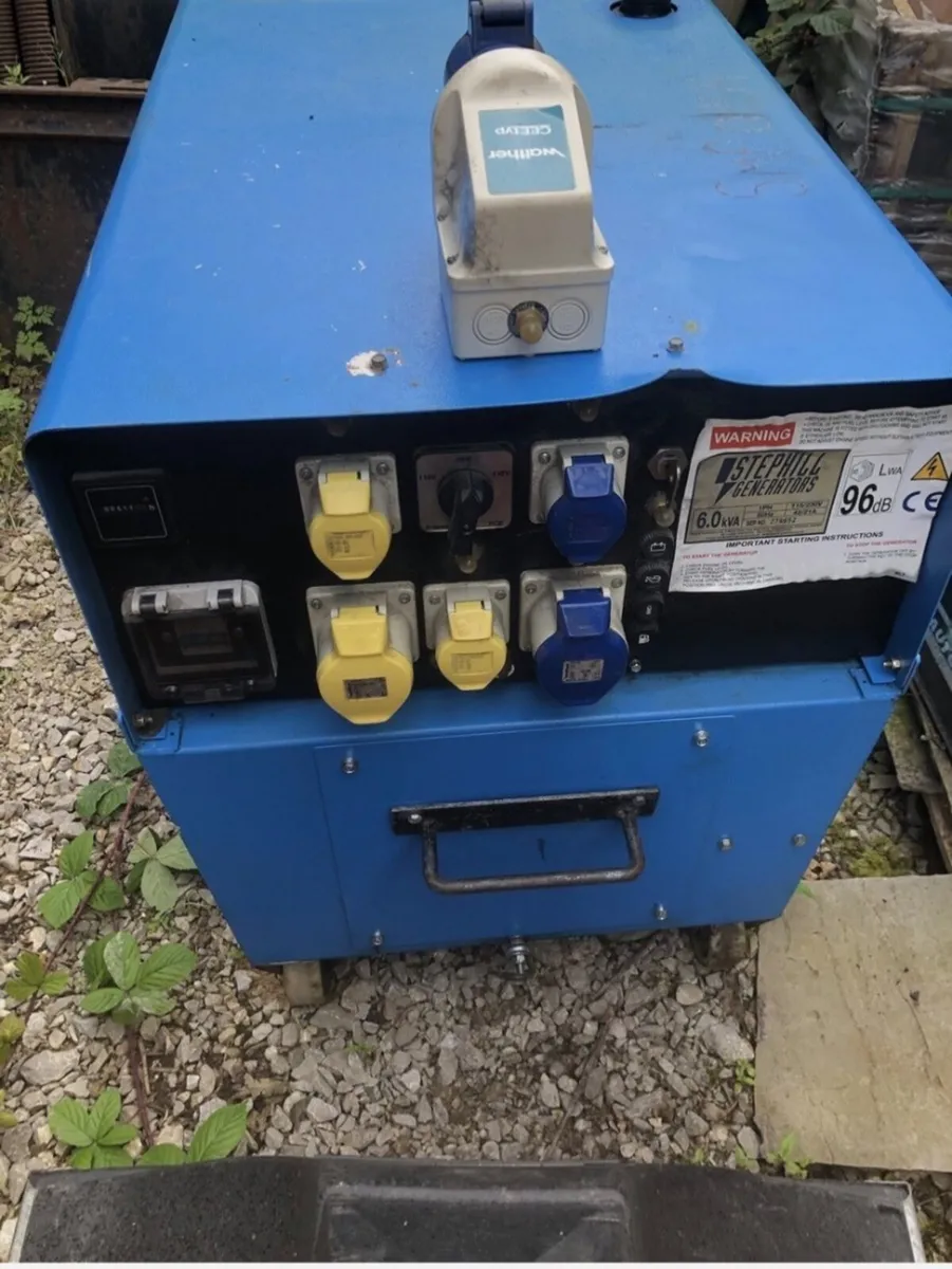 Diesel generator STEPHILL  6kva - Image 2
