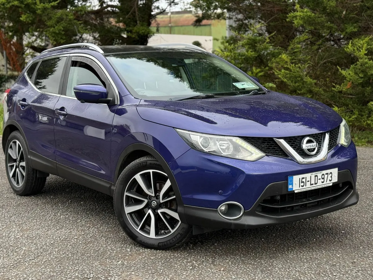 2015 NISSAN QASHQAI 1.5 DSL SV PREMIUM 1 YEAR NCT! - Image 1