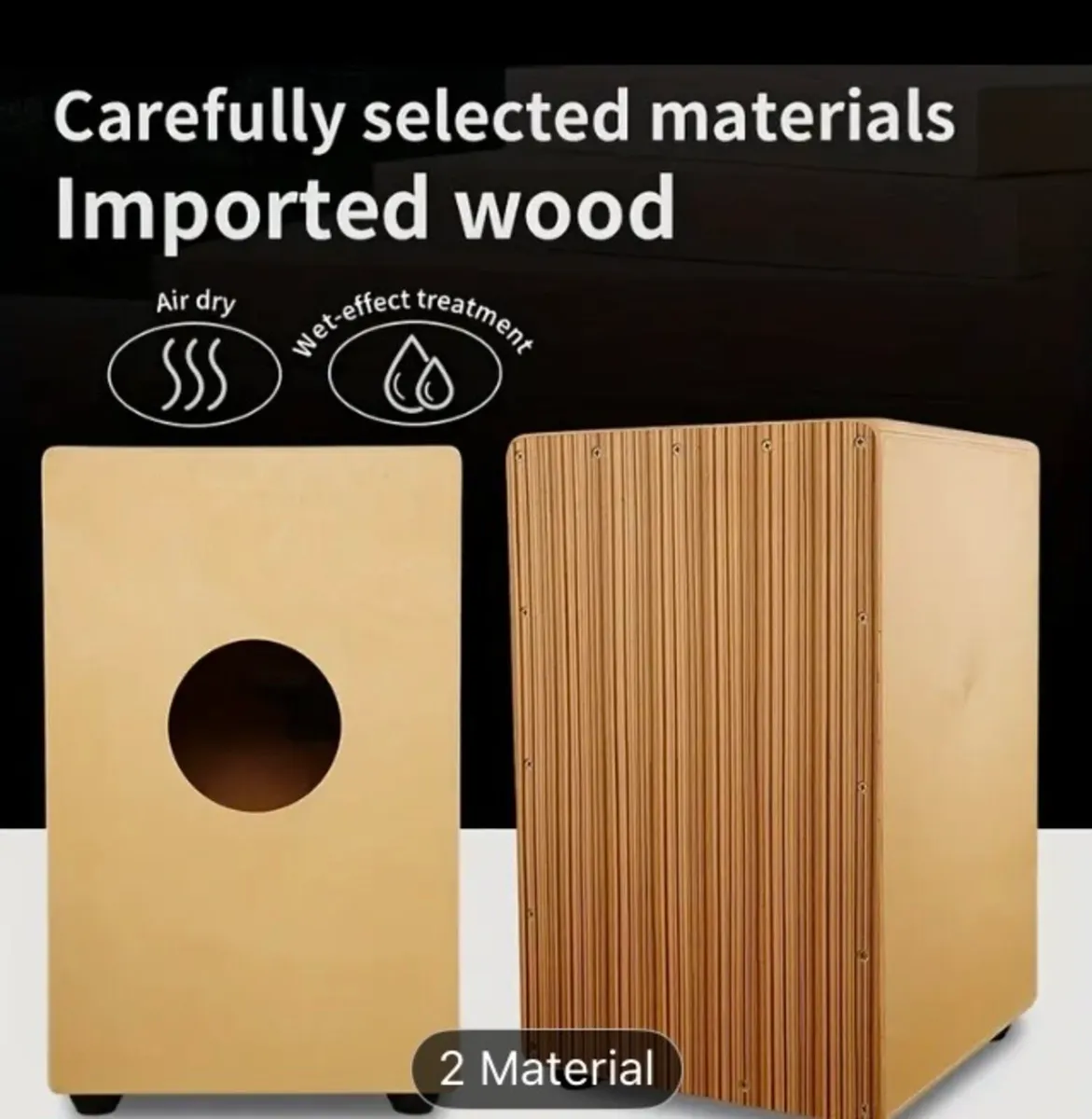 Cajon drum free postage - Image 2