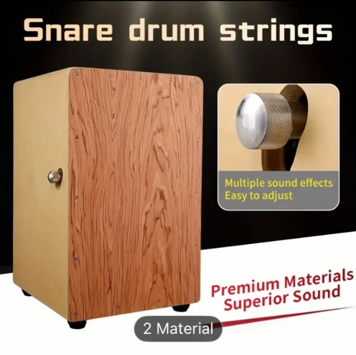 Cajon drum free postage - Image 3