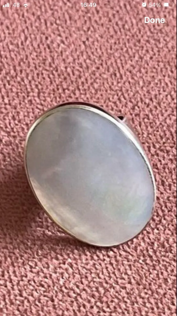 Vintage Sterling Silver Ring - Image 1