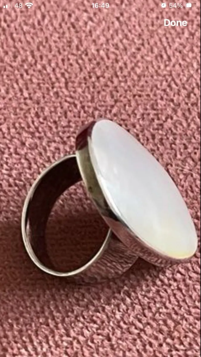 Vintage Sterling Silver Ring - Image 3