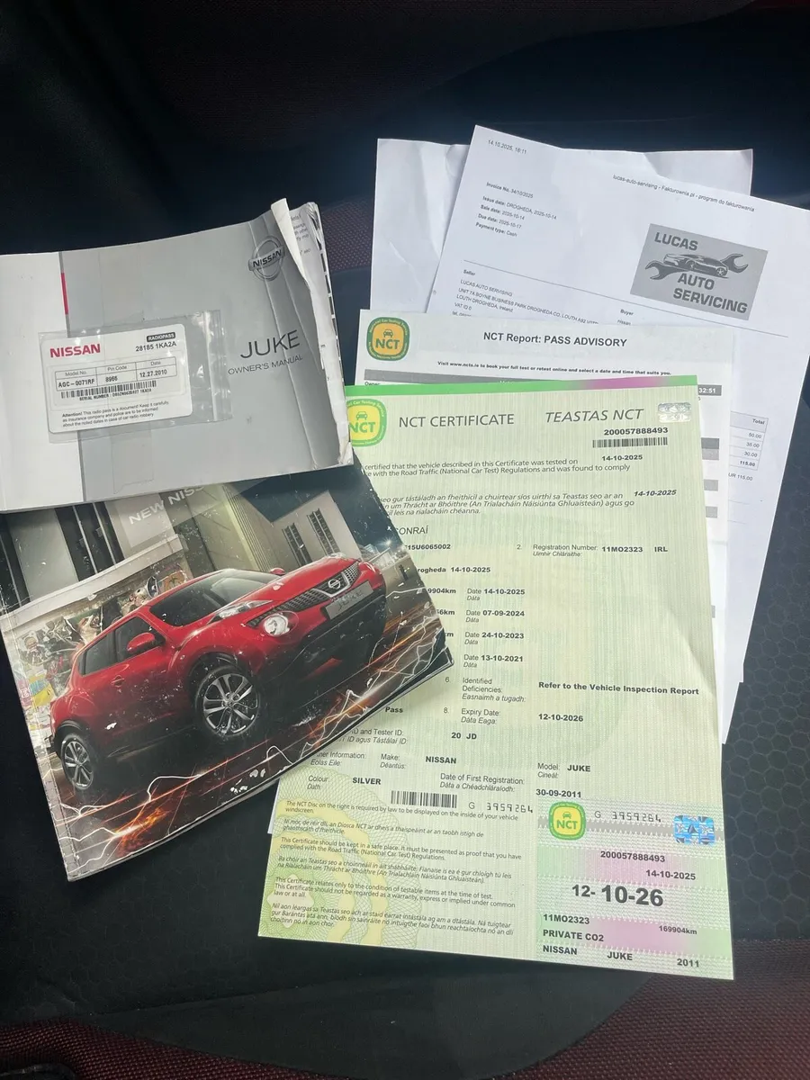 Nissan Juke - NEW NCT Oct 26! 1.6 Petrol - Manual - Image 1