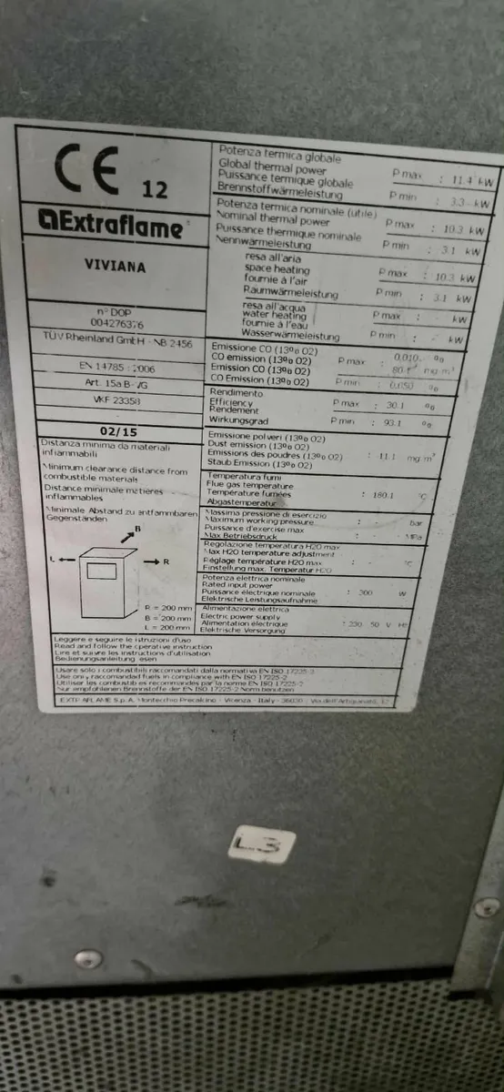 pellet stove - Image 2