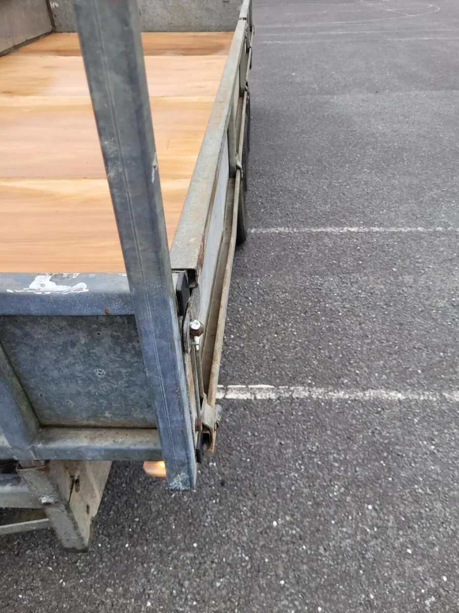 16x6'6 ifor Williams tri-axel trailer drop sides, - Image 4