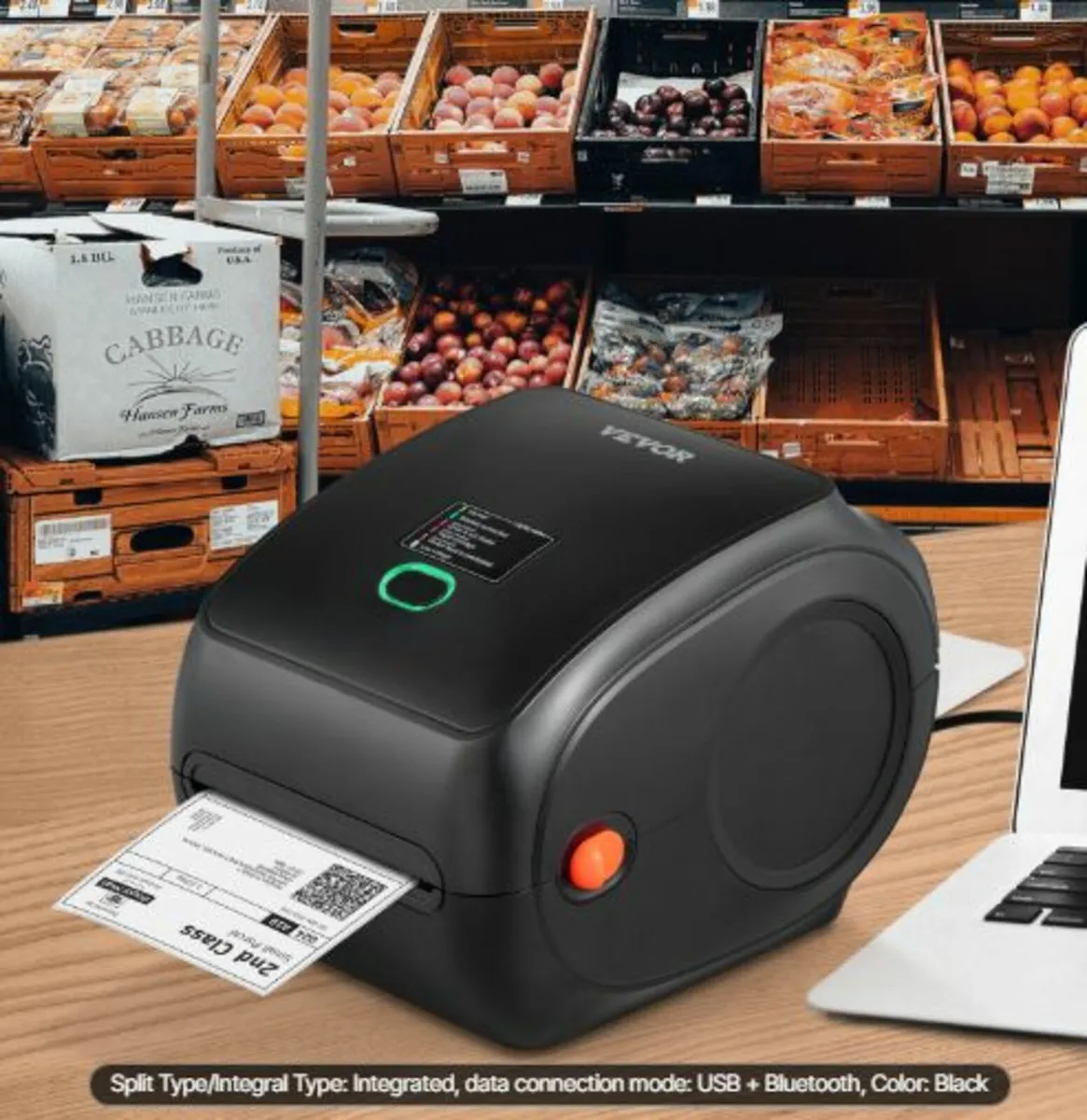 Thermal Label Printer,300DPI for4x6Mailing Package - Image 4