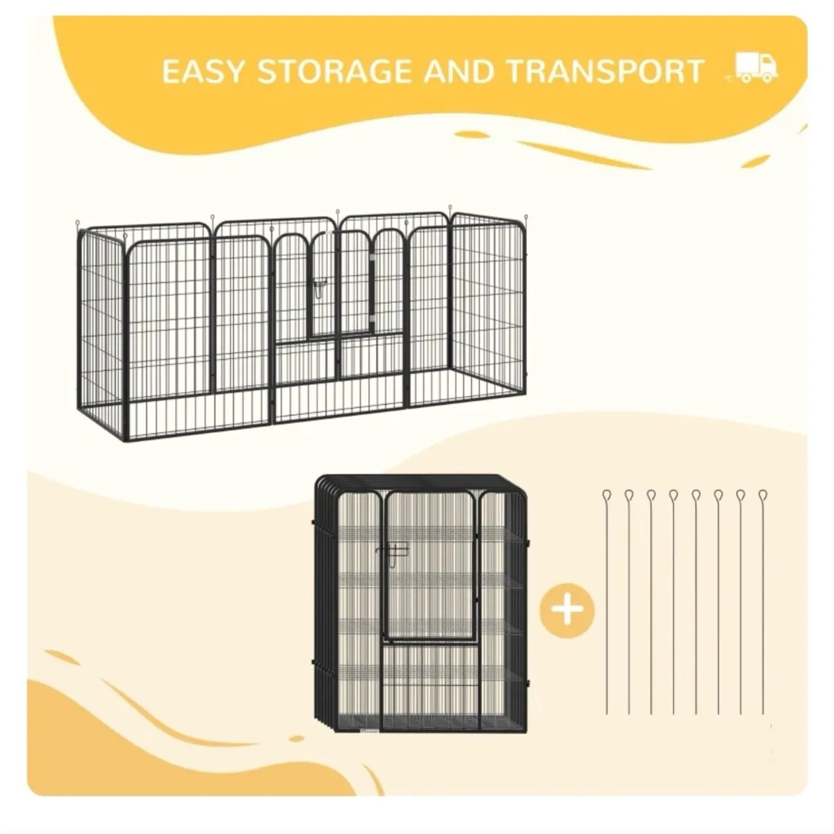 Dog Pen (PawHut) - Image 4
