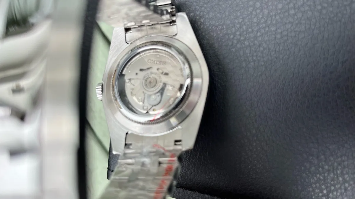 Seiko Datejust Style 39mm Automatic Watch - Image 4