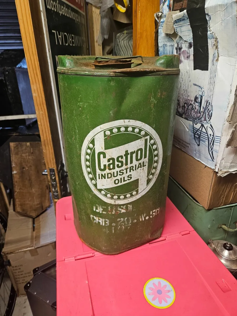 Vintage Castrol Oil Drum - Image 1