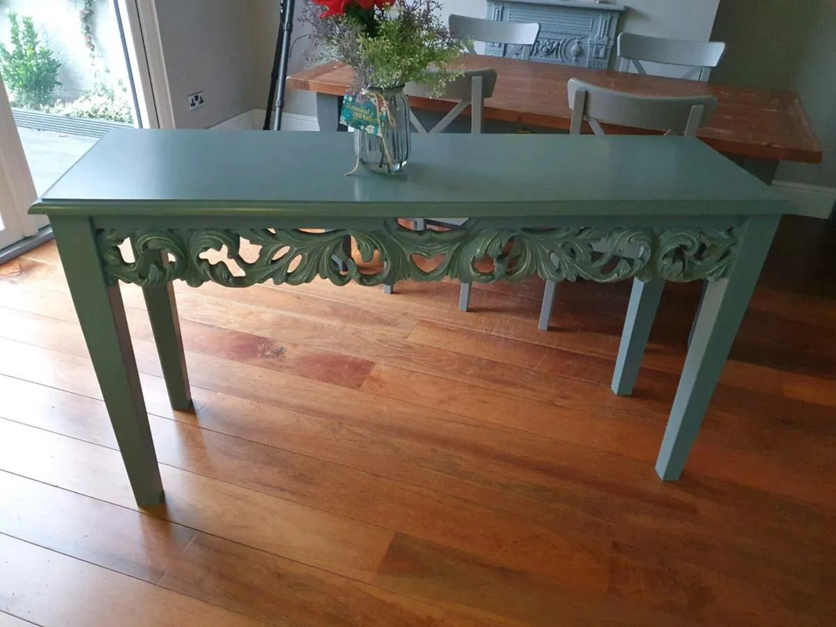 Large baroque console table - Image 4
