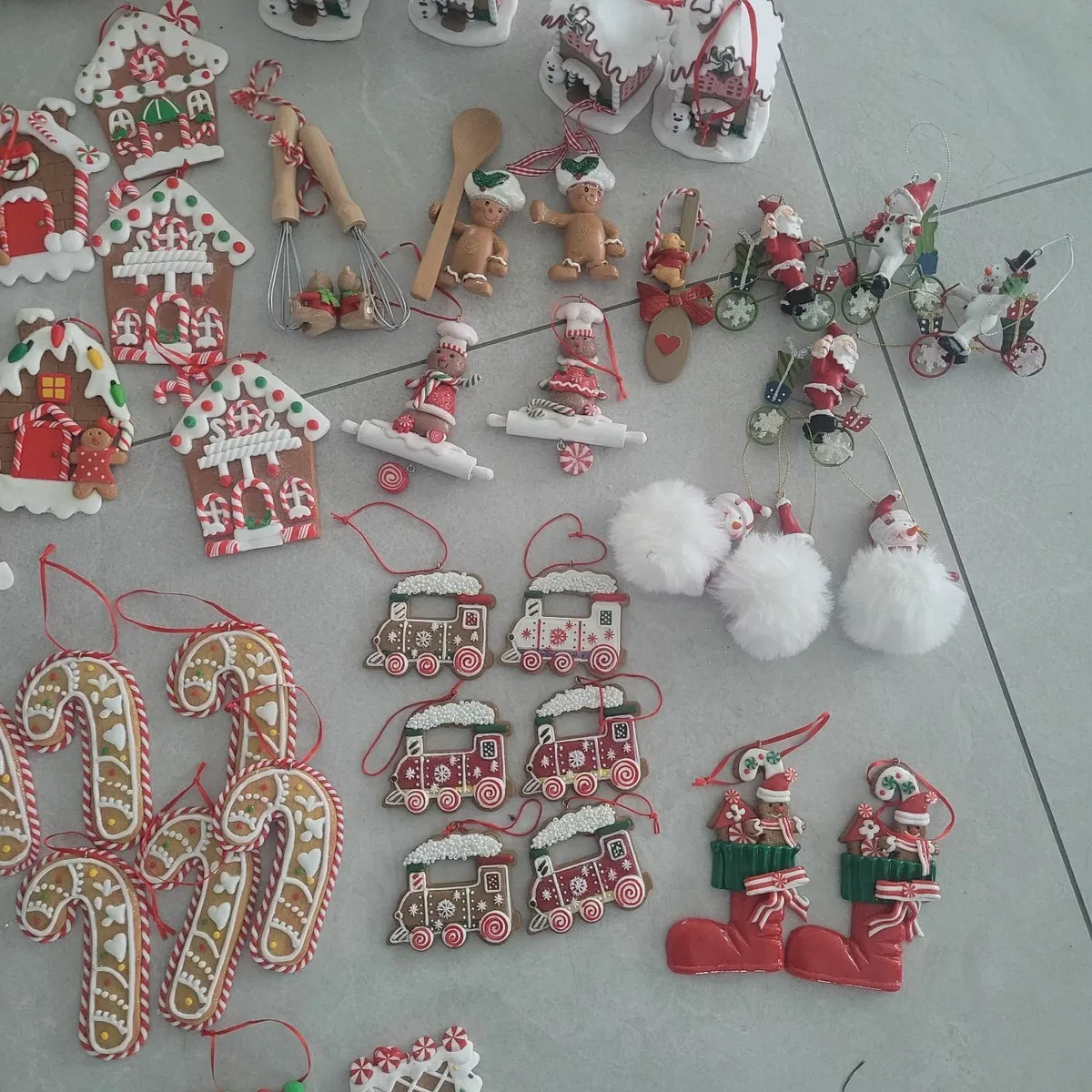 Gingerbread Christmas Tree Decorations - Image 3