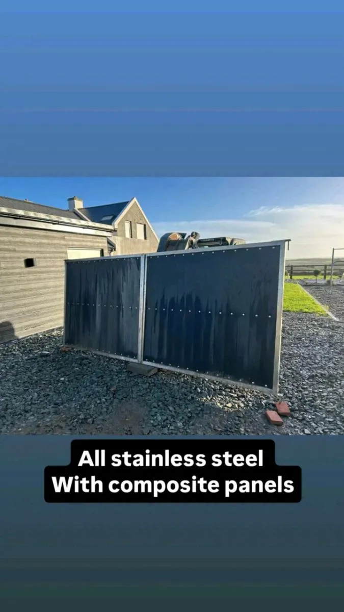 Stainless steel composite gates - Image 1