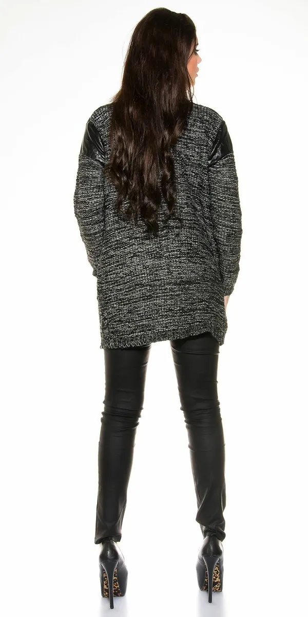 quality cardigan with zip or without a zip size un - Image 2