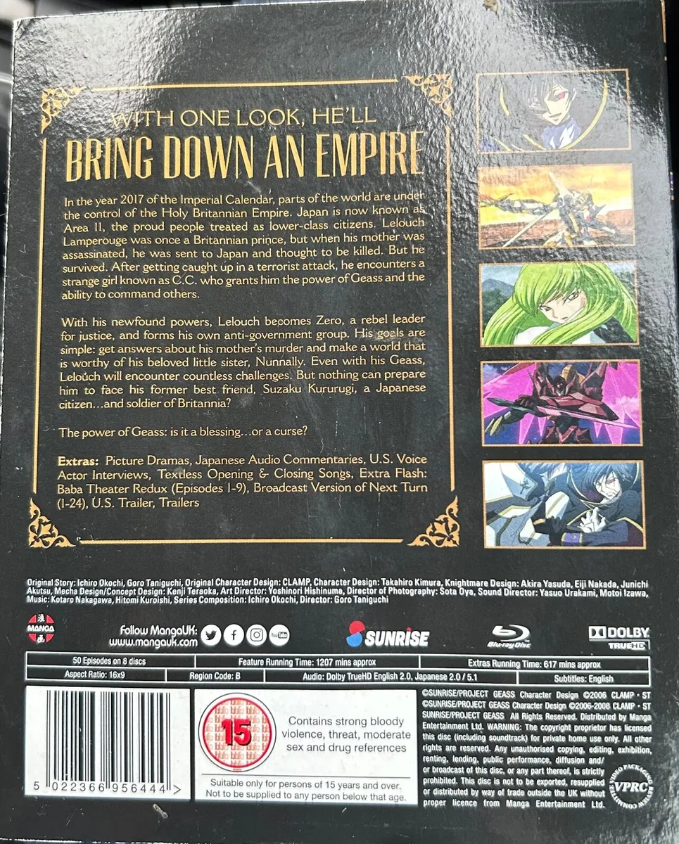 DVD Code Geass Series and movie - Image 2