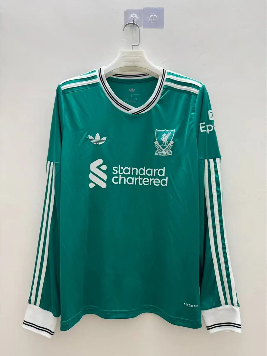 Liverpool away long sleeve jerseys season 25/26 - Image 1