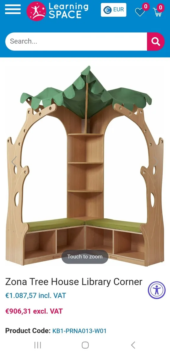 Kids Corner Bookshelf