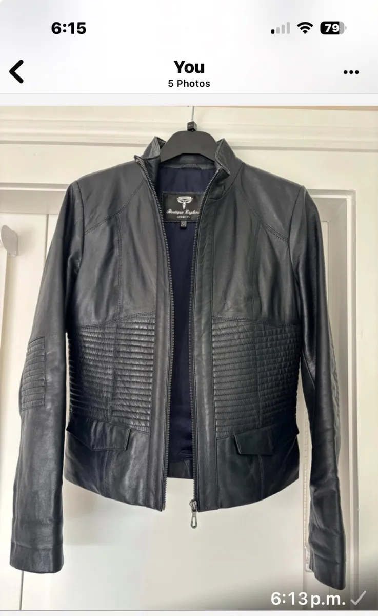 Ladies Leather Jacket - Image 1