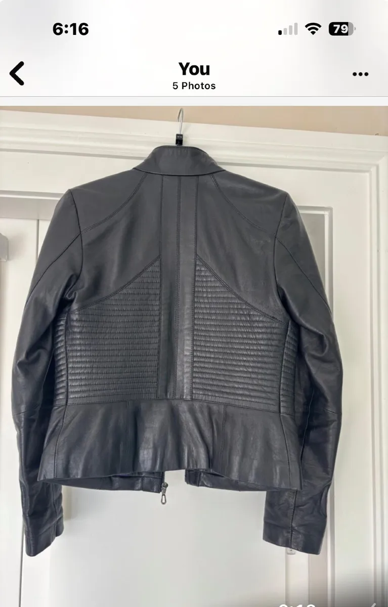 Ladies Leather Jacket - Image 3