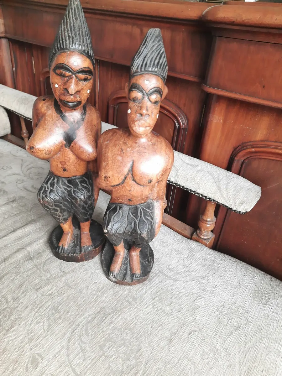 African Figures. Large and Old. - Image 3