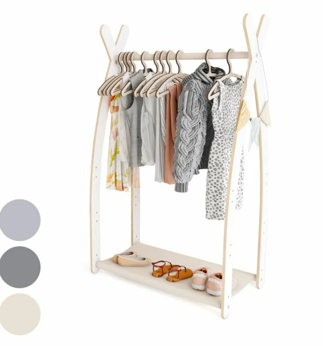 Clothes Rail for  Nursery 100% Eco Made in EU - Image 1