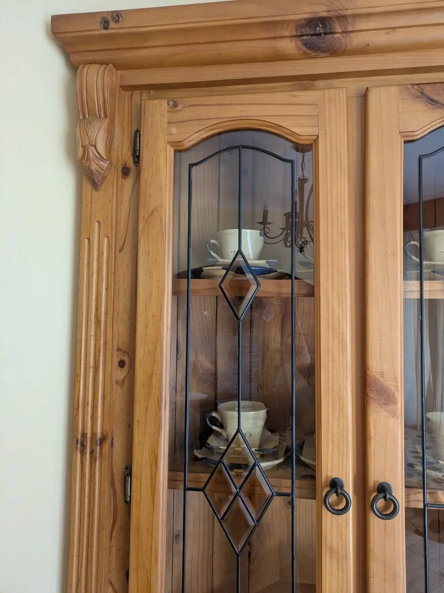 Corner pine cabinet - Image 2