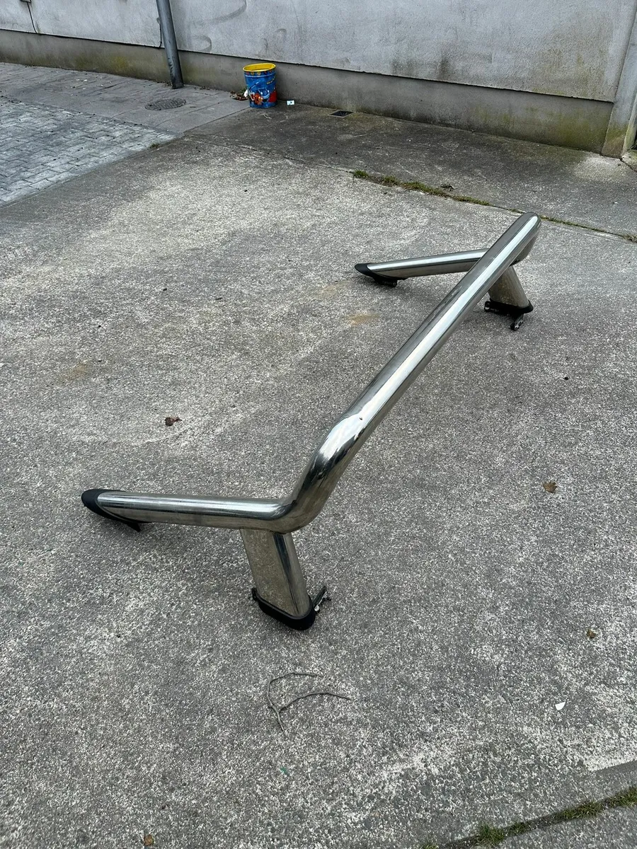 GENUINE TOYOTA HILUX CHROME ROLL BAR AND CANOPY - Image 3