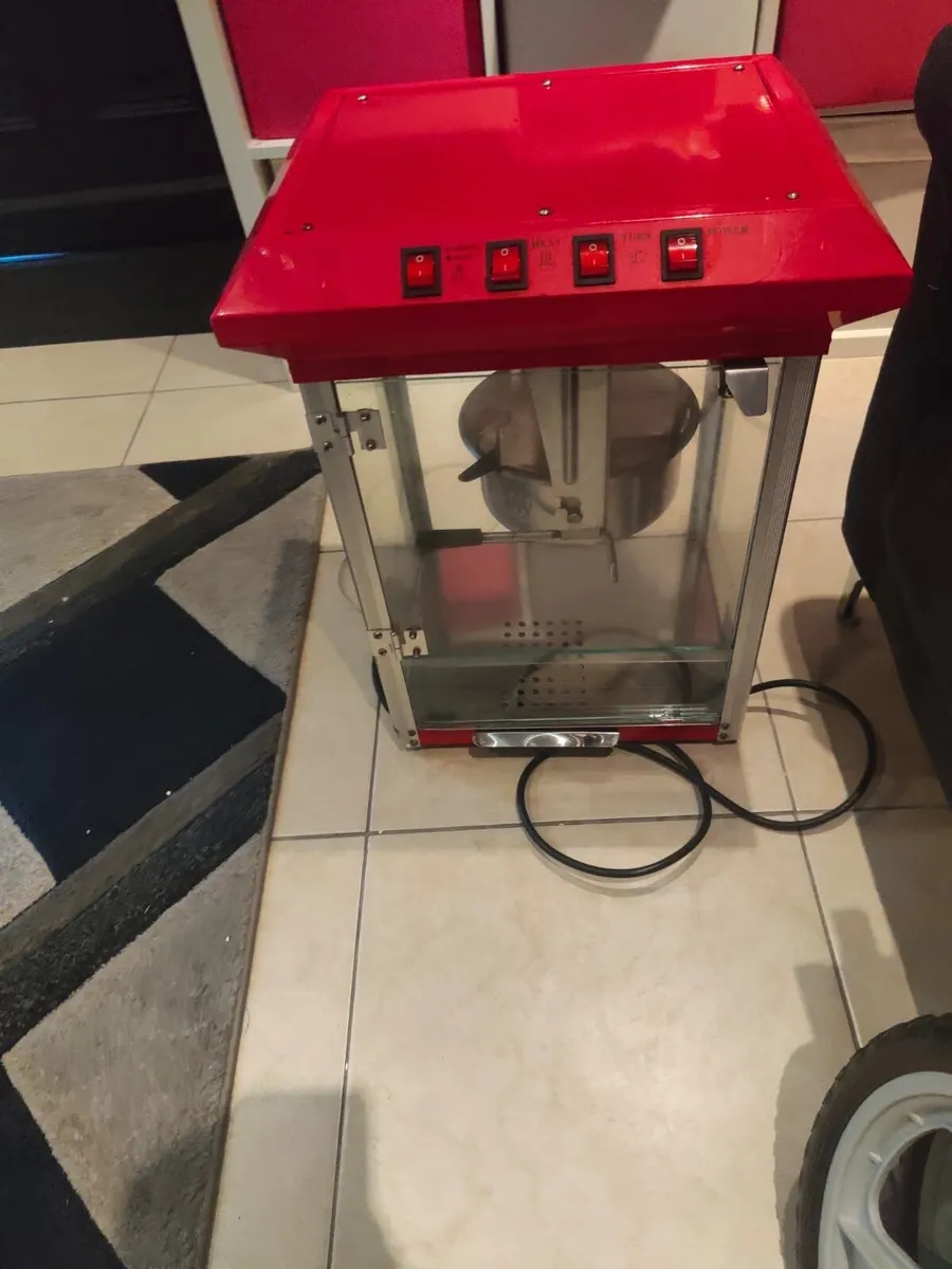 Popcorn machine candy floss machine - Image 1