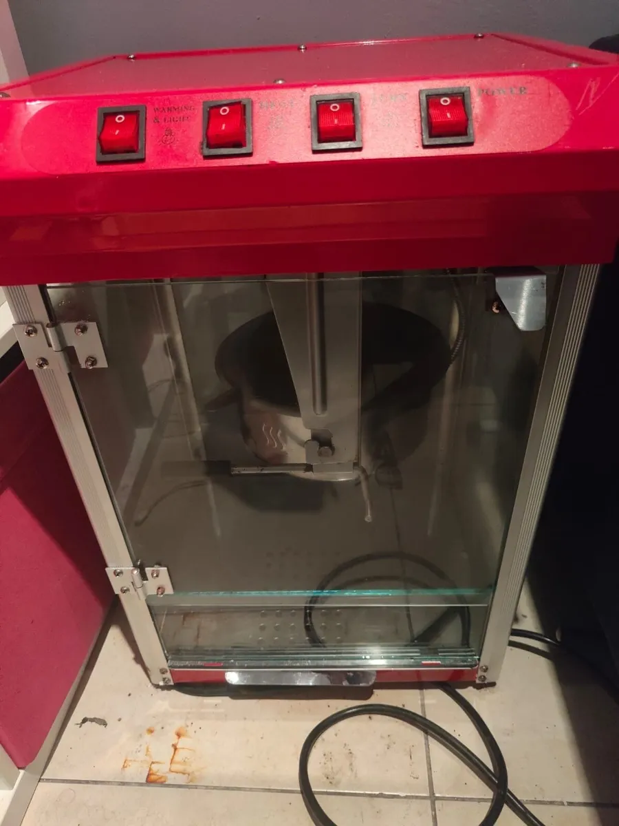 Popcorn machine candy floss machine - Image 2