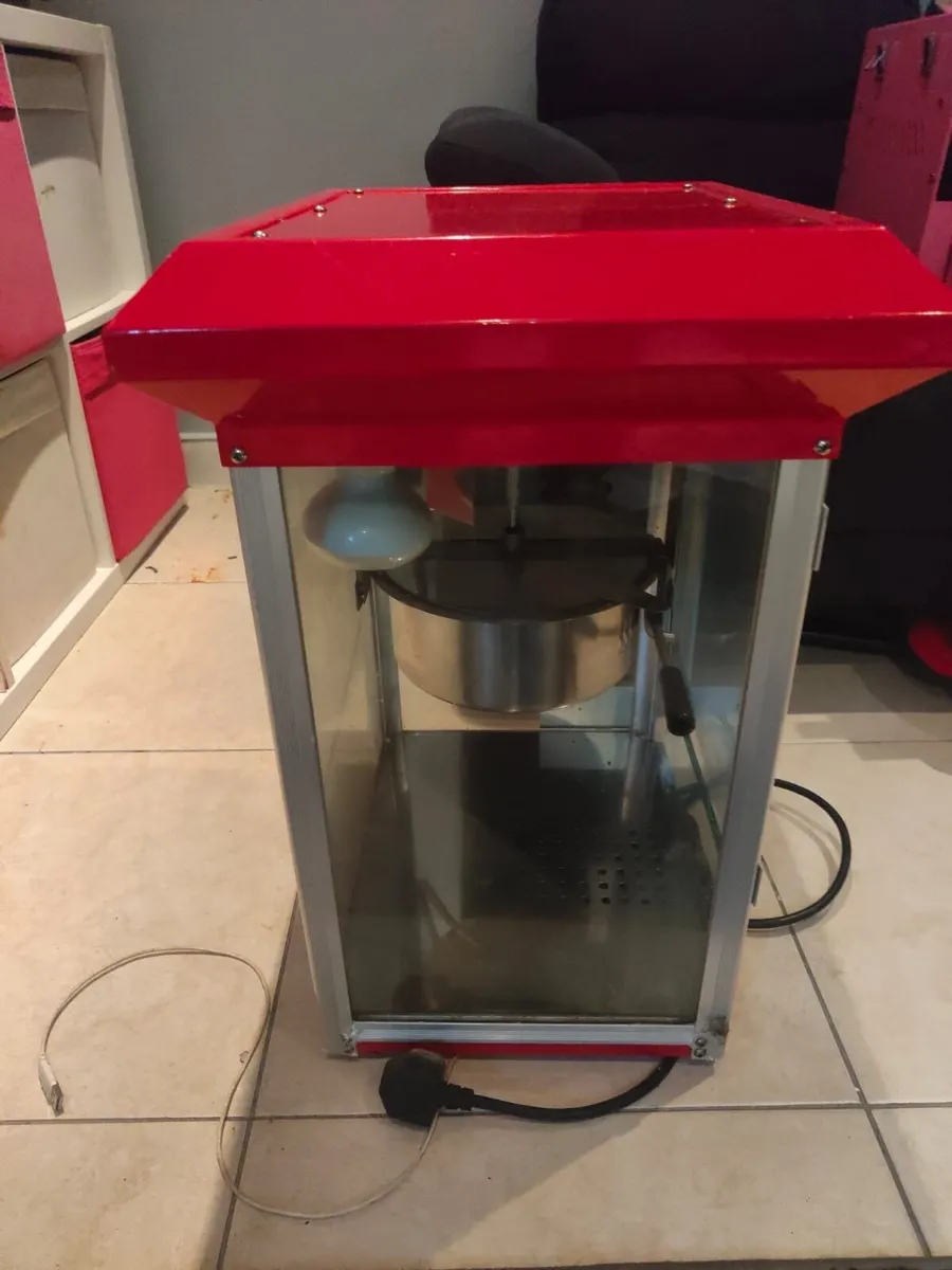 Popcorn machine candy floss machine - Image 3