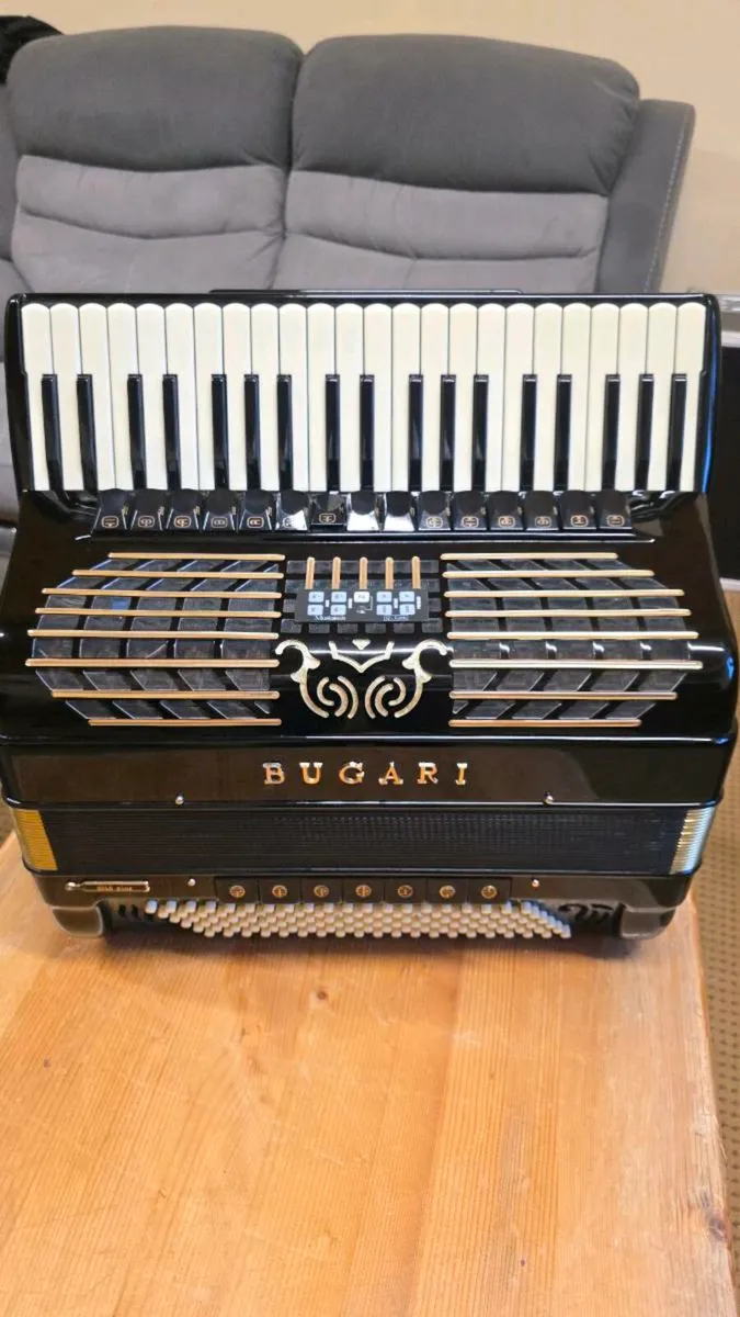 BUGARI Midi Accordion 285 Gold Plus - Image 1