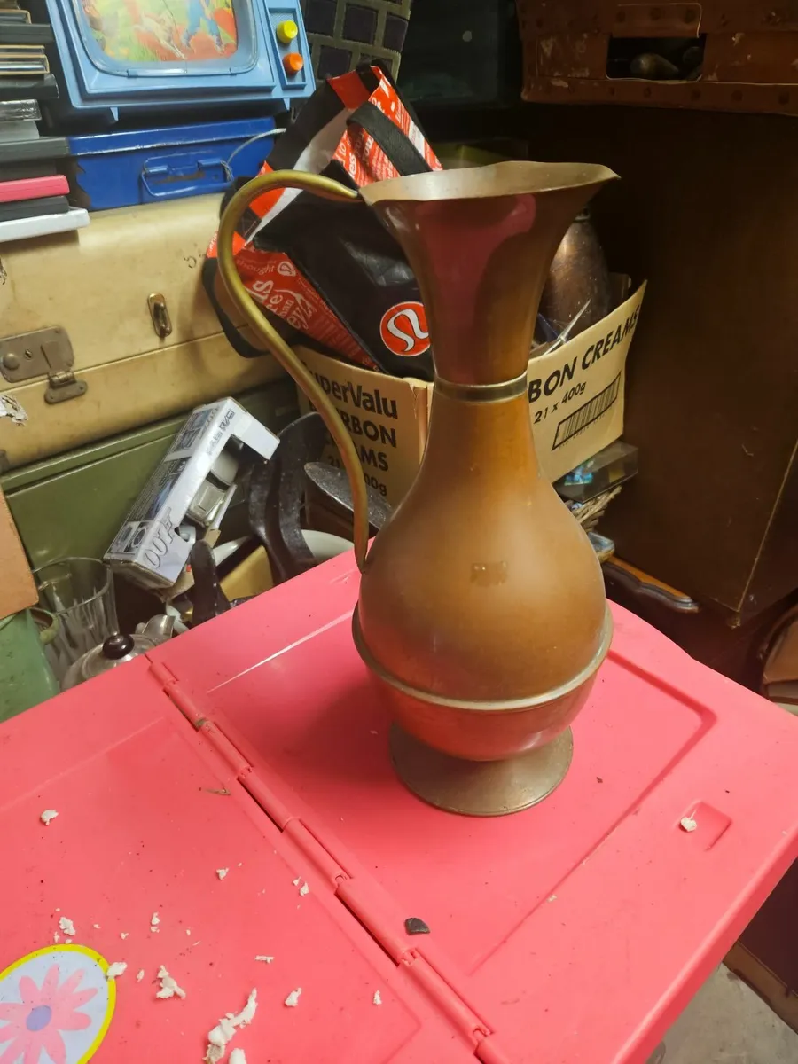 Vintage Copper Jug - Image 1