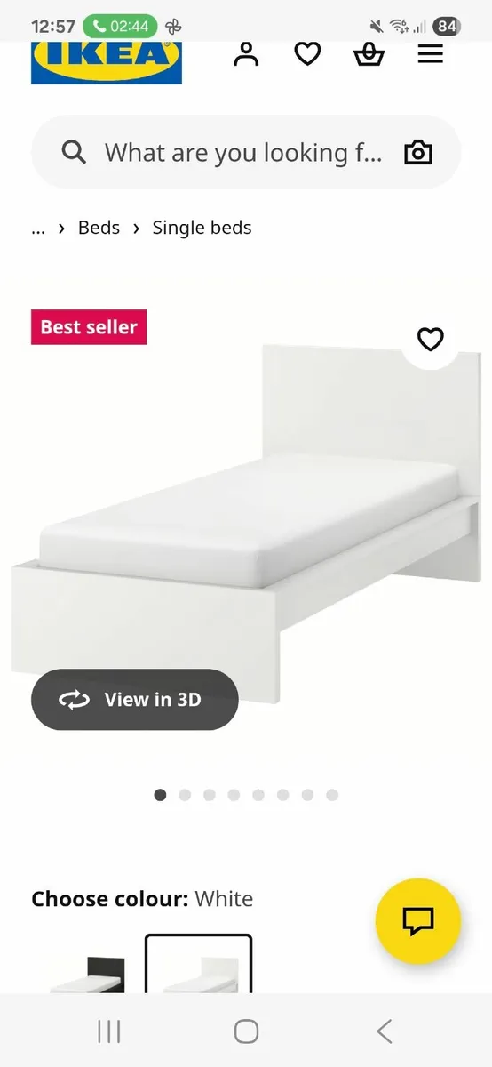 Single Bed with Mattress and Drawers - Image 3