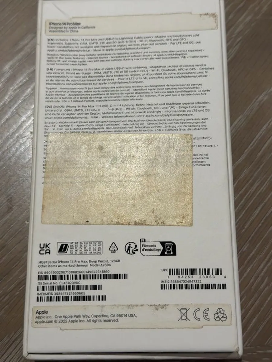 iPhone 14 Pro Max 128gb Vodafone - Image 3