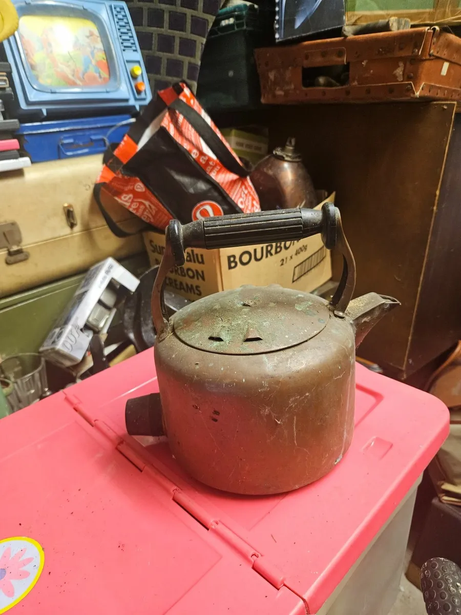Vintage Copper Kettle - Image 1