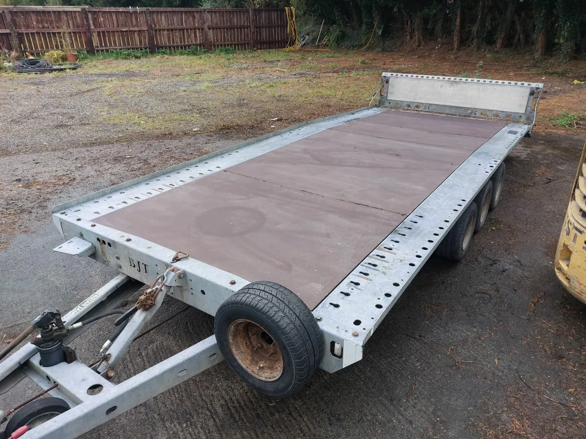 Brian James T6 tiltbed car transporter - Image 1