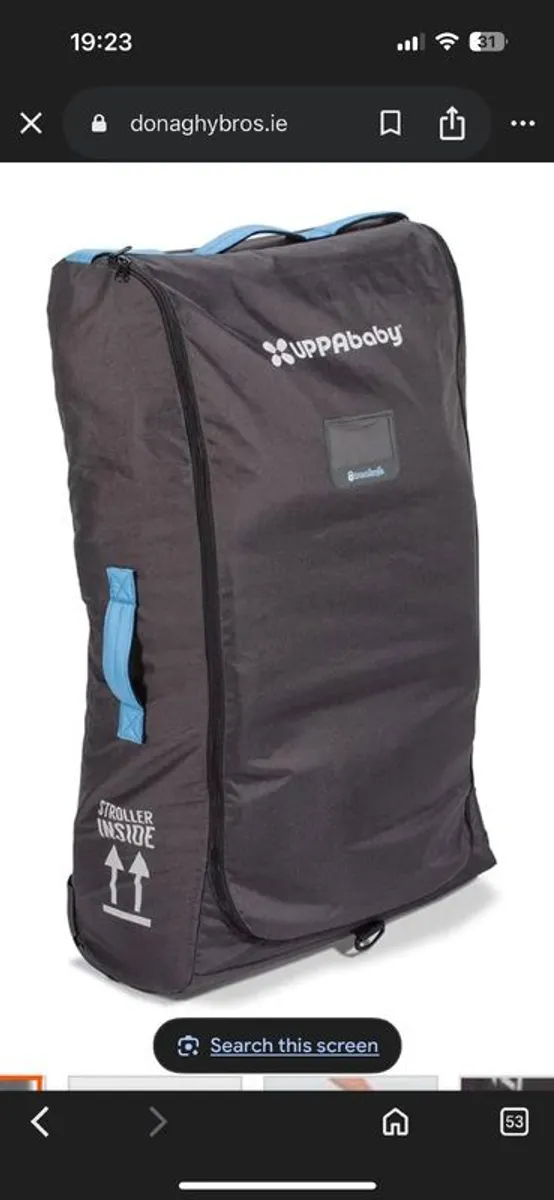 uppababy vista travel bag - Image 3