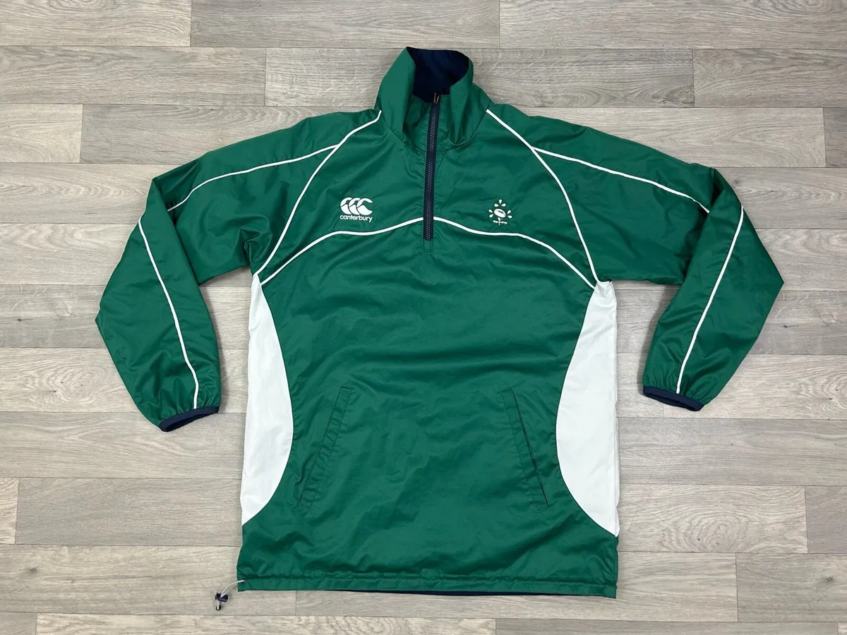 Vintage Canterbury Ireland Rugby Reversible Jacket - Image 1